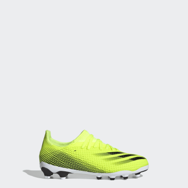 Chaussure Multi-surfaces X Ghosted.3 Jaune Enfants Football