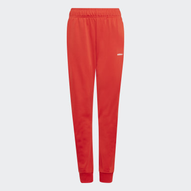 Youth 8-16 Years Originals Red Adicolor Tracksuit Bottoms