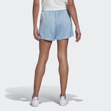 Womens baby blue adidas shorts Clearance
