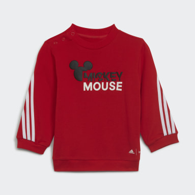 adidas x Disney Mickey Mouse Joggedress Rød