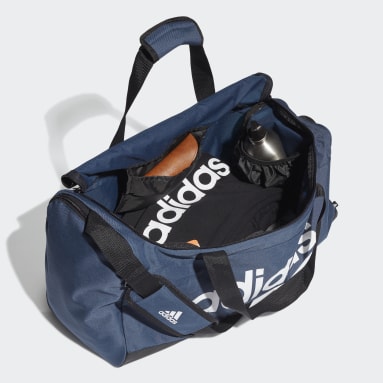 Sportswear Blue Essentials Logo Duffel Bag Medium