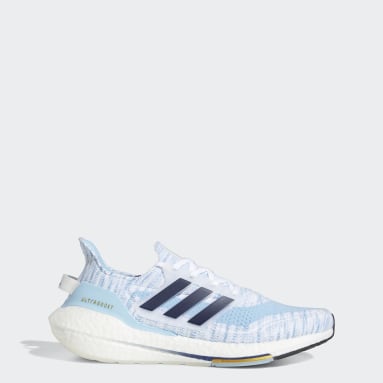 Running White Ultraboost 21 Copa America Shoes