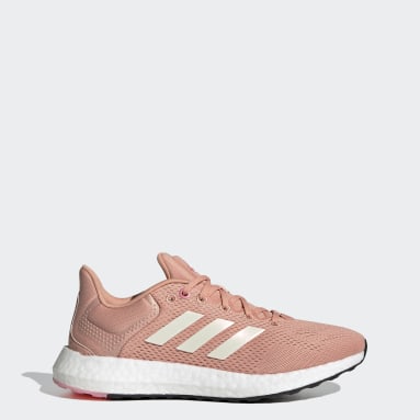 adidas gris y rosa