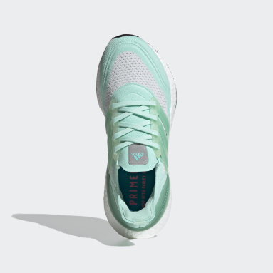 Women Running Turquoise Ultraboost 21 Shoes