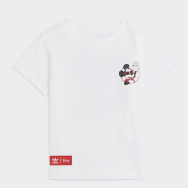 T-shirt Disney Mickey and Friends Bianco Bambini Originals