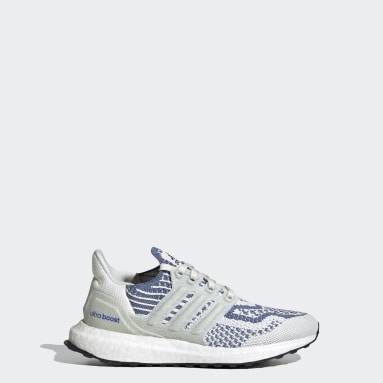 Youth 8-16 Years Running White Ultraboost 5.0 DNA Primeblue Shoes