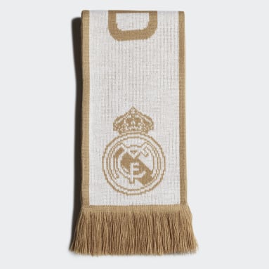 Football White Real Madrid Scarf
