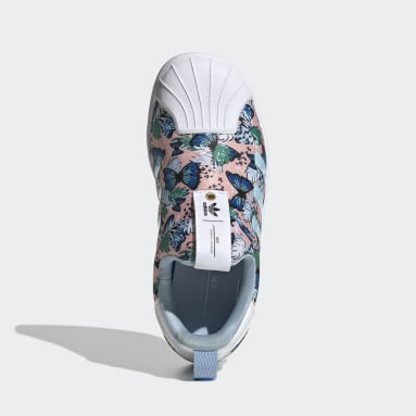 adidas kids superstar floral