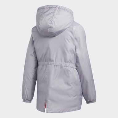 Girls Gym & Träning Grå Insulated Jacket