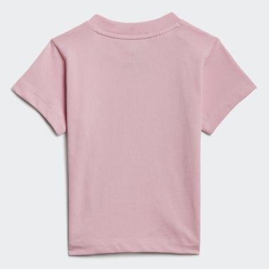 T-shirt Trefoil Rose Enfants Originals