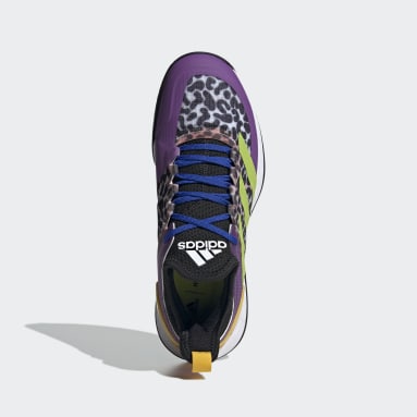 Women Tennis Purple Adizero Ubersonic 4 Tennis Shoes