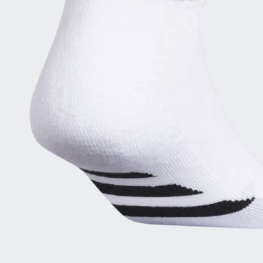 Men's Hiking White Cushioned Low-Cut Socks 3 Pairs