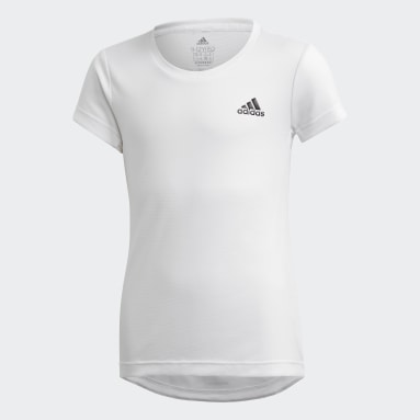 Camiseta AEROREADY Blanco Niña Training