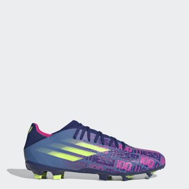 Zapatos de Fútbol X Speedflow Messi.3 Terreno Firme Azul Fútbol