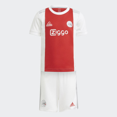 Børn Fodbold Hvid Ajax Amsterdam 21/22 Mini hjemmebanesæt