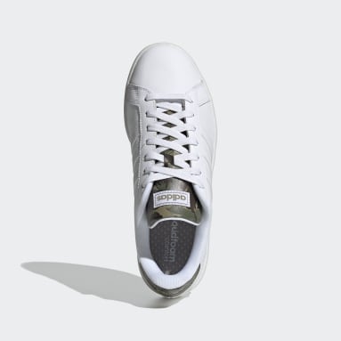 Men Sport Inspired White Grand Court Shoes