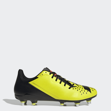 Men Rugby Yellow Malice SG Boots