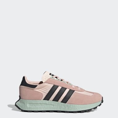 adidas rosa y verde