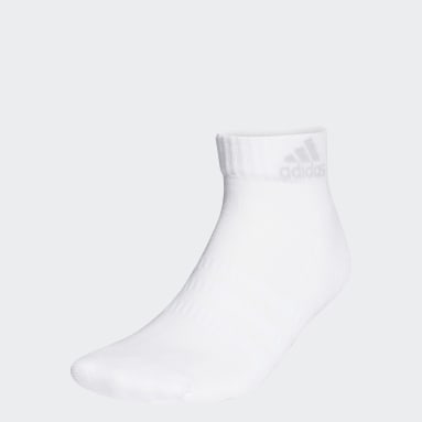 Fitness & Training Cushioned Ankle Socken, 3 Paar Weiß