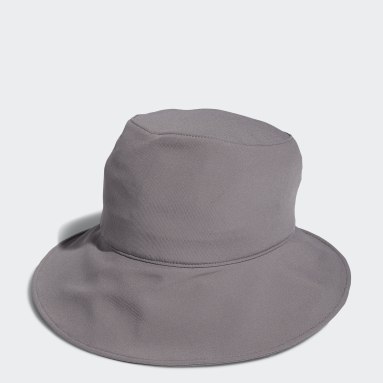 Women's Golf Grey Ponytail Sun Bucket Hat