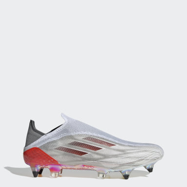 Football White X Speedflow+ Soft Ground Boots
