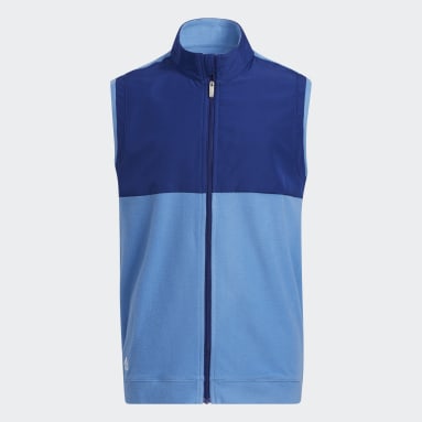 Youth 8-16 Years Golf Blue Fleece Primegreen Vest