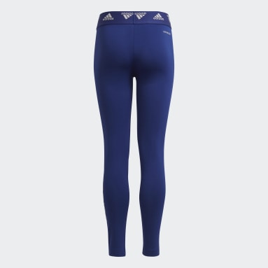 Tight Primegreen AEROREADY Training Dance Move Doubleknit Metallic-Print Bleu Filles Sportswear