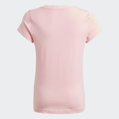 Camiseta adidas Essentials Tee Rosa Niña Training