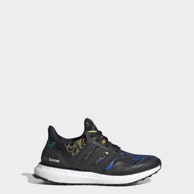 Youth 8-16 Years Running Black Ultraboost 20 Running Shoes