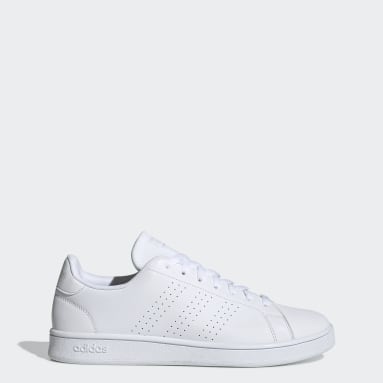 adidas neo hombre blancas