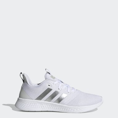 adidas running shoes white