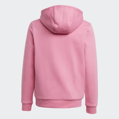 pink adidas hoodie kids