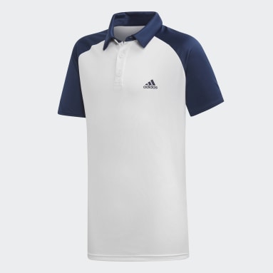 Boys Tennis Blue Club Polo Shirt