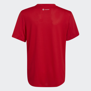 T-shirt Designed for Sport AEROREADY Training Rouge Garçons Sportswear