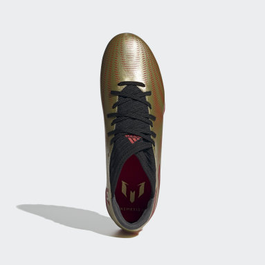 Men Football Gold Nemeziz Messi.3 Turf Boots
