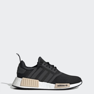 adidas nmd womens black and gold
