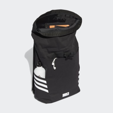 Lifestyle Black Classic Roll-Top Backpack