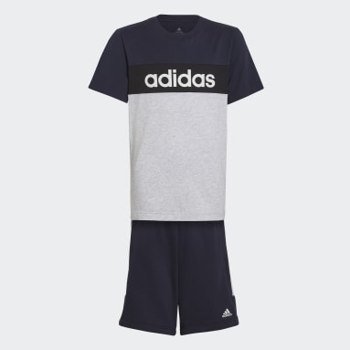 Boys Sportswear Blue Tee Short Set