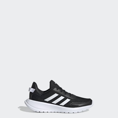 Adidas black trainers size 4
