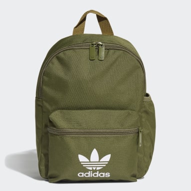 mochila verde adidas
