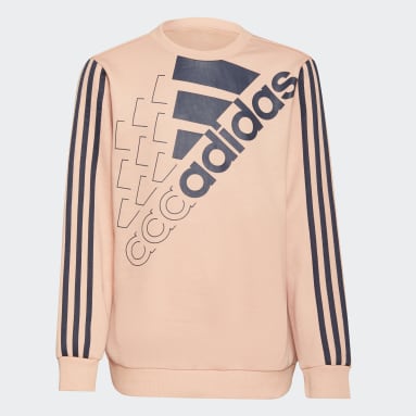 pink adidas sweatshirt womens