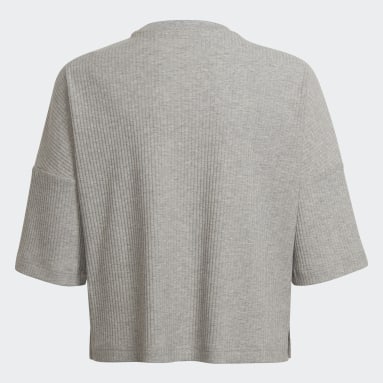 Girls Sportswear Grå Yoga Lounge Cotton Comfort Sweatshirt