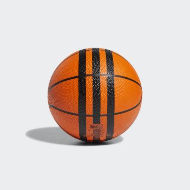Minibalón de baloncesto Rubber 3 bandas Naranja Baloncesto