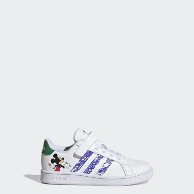 Kids sport_inspired White adidas x Disney Mickey Mouse Grand Court Shoes