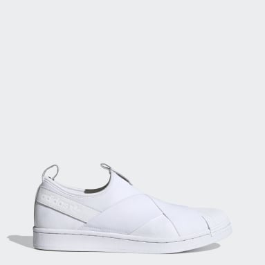 Originals White Superstar Slip-On Shoes