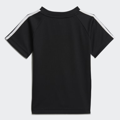 Boys Sportswear Black adidas 3-Stripes T-Shirt