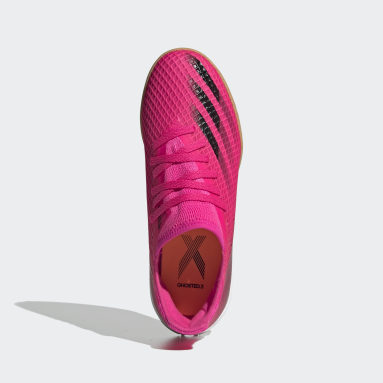 Kids Futsal Pink X Ghosted.3 Indoor Boots