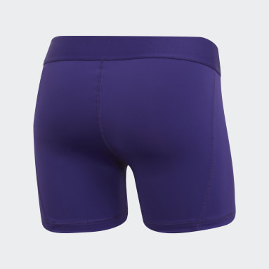 Women's Volleyball Purple Techfit Volleyball Shorts