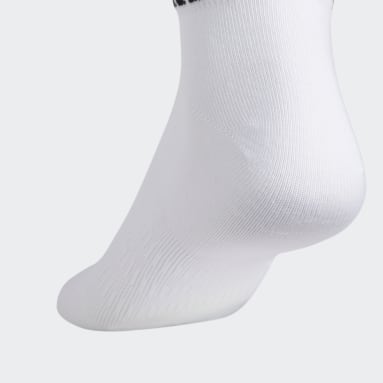 Men's Training White Superlite Low-Cut Socks 6 Pairs
