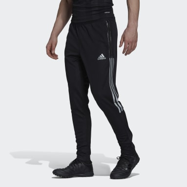 Heren Sportswear Zwart Tiro Reflecterende Trainingsbroek